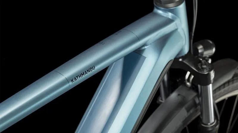 2023 Cube Kathmandu Hybrid One 750 - Electric Hybrid Bike - Blue/Black-2